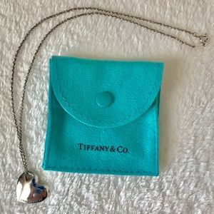Tiffany & Co Sterling Silver Heart Necklace